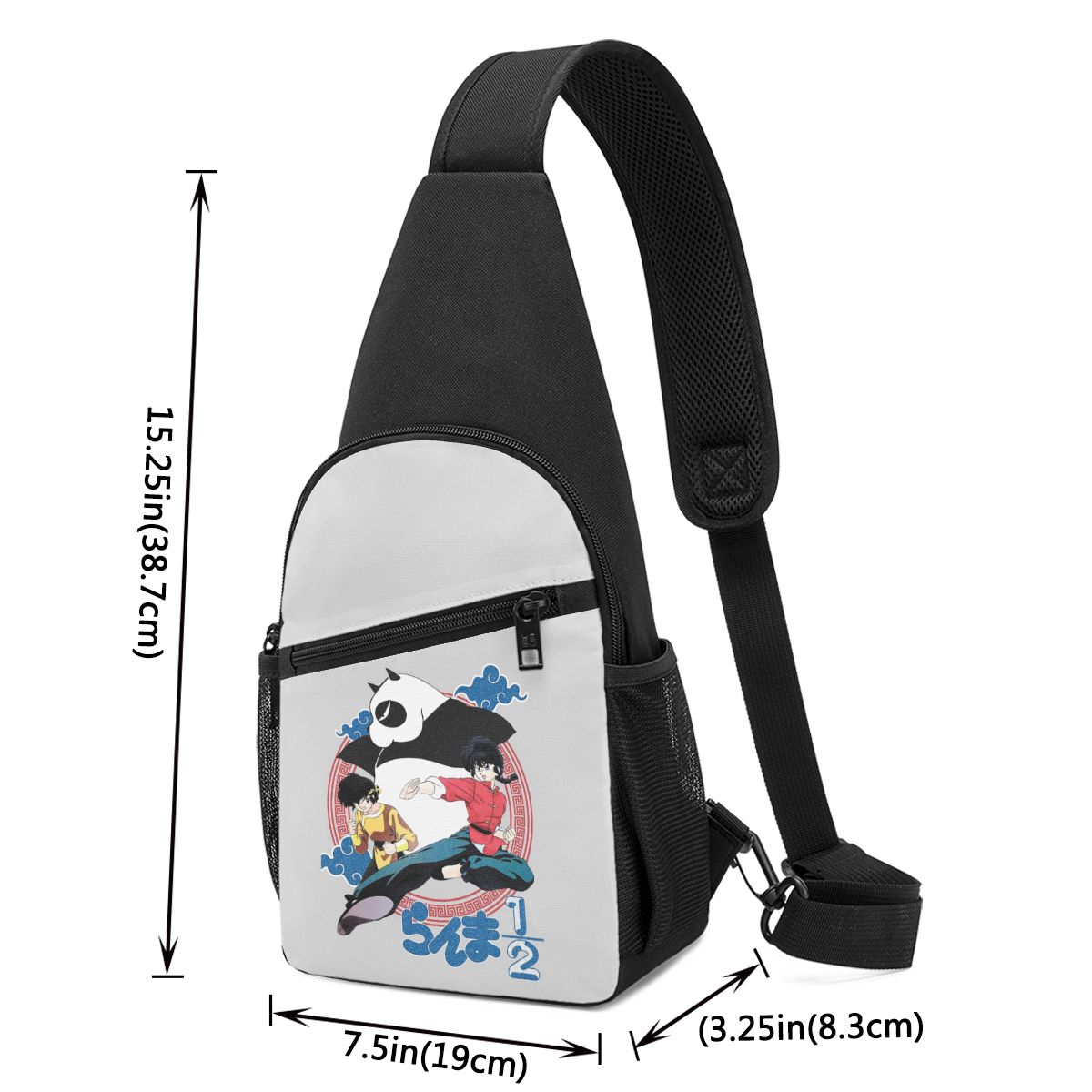 Ranma 1/2 Saotome Pig Girls Ch - Sling Backpack Shoulder บทวิจารณ์และราคา