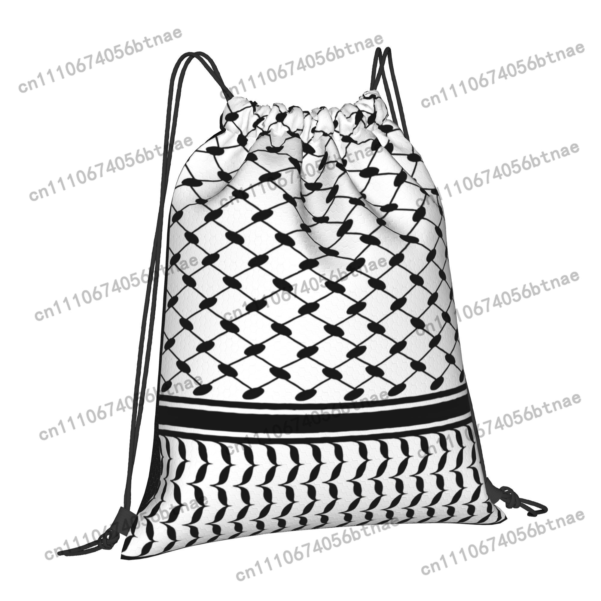 กระเป๋าแบบมีเชือกรูดลายคูฟียะห - Drawstring Gym Bag บทวิจารณ์และราคา