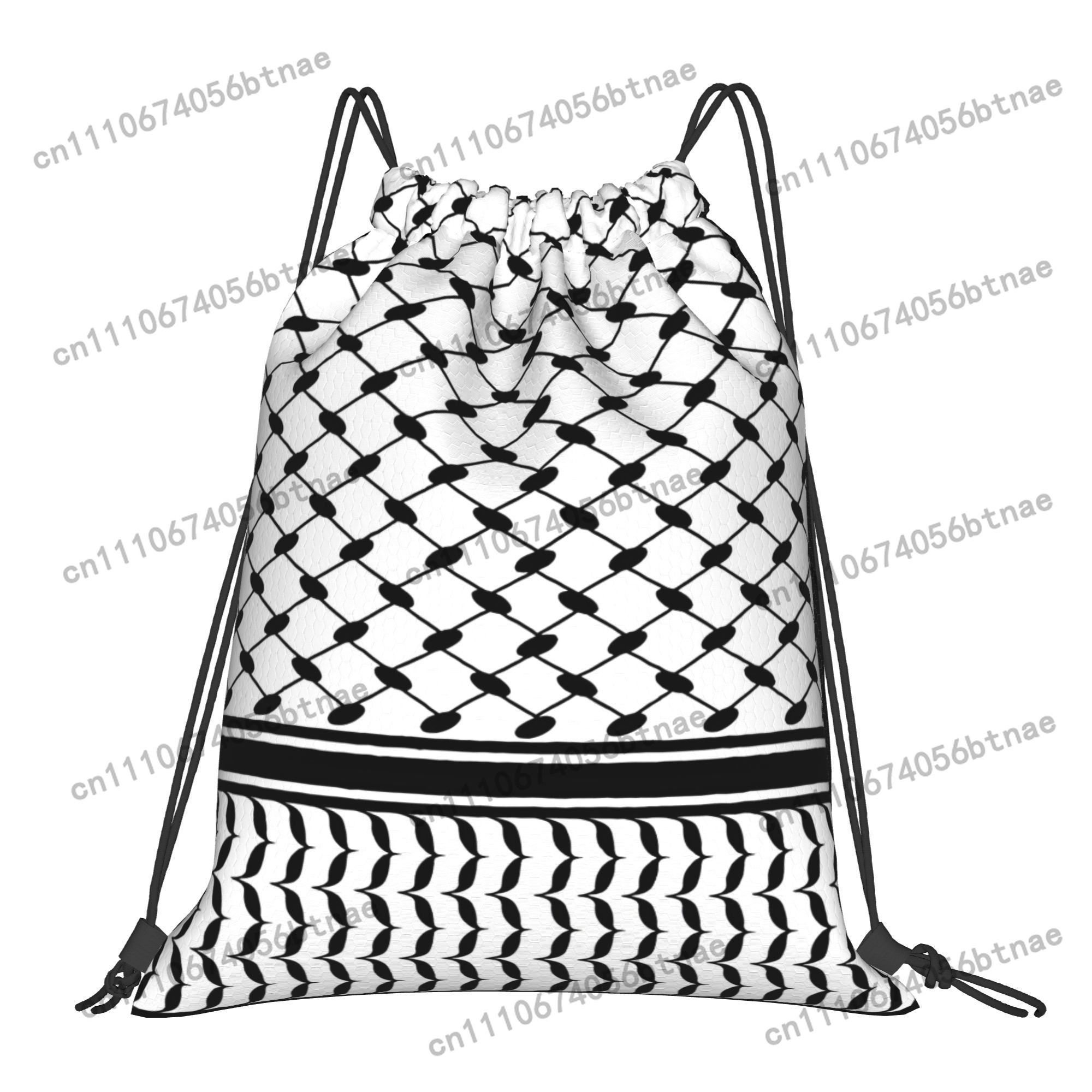 กระเป๋าแบบมีเชือกรูดลายคูฟียะห - Drawstring Gym Bag บทวิจารณ์และราคา