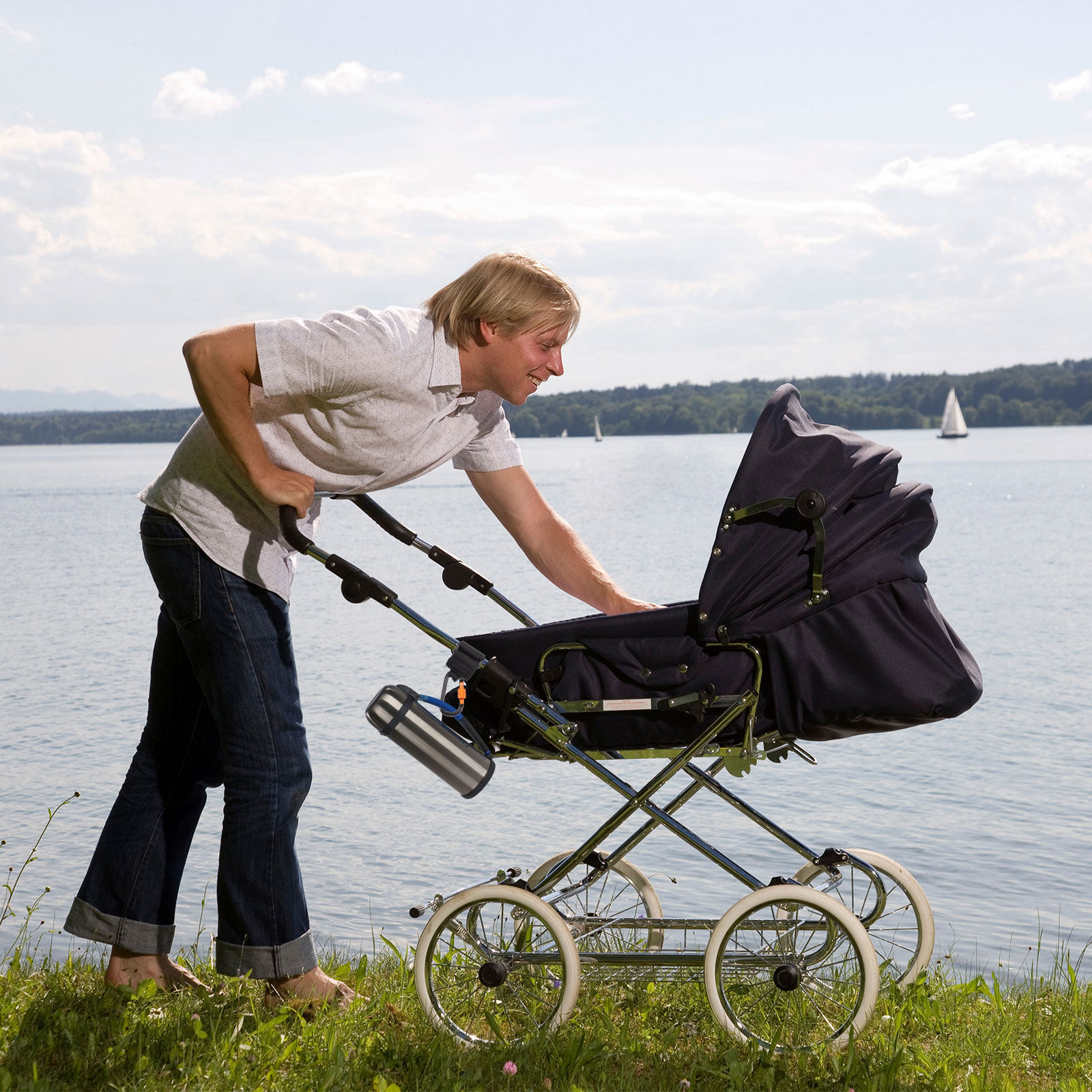 ตะขอแขวนรถเข็นเด็ก 2 ชิ้น แข็ง - Backpack Diaper Bag บทวิจารณ์และราคา