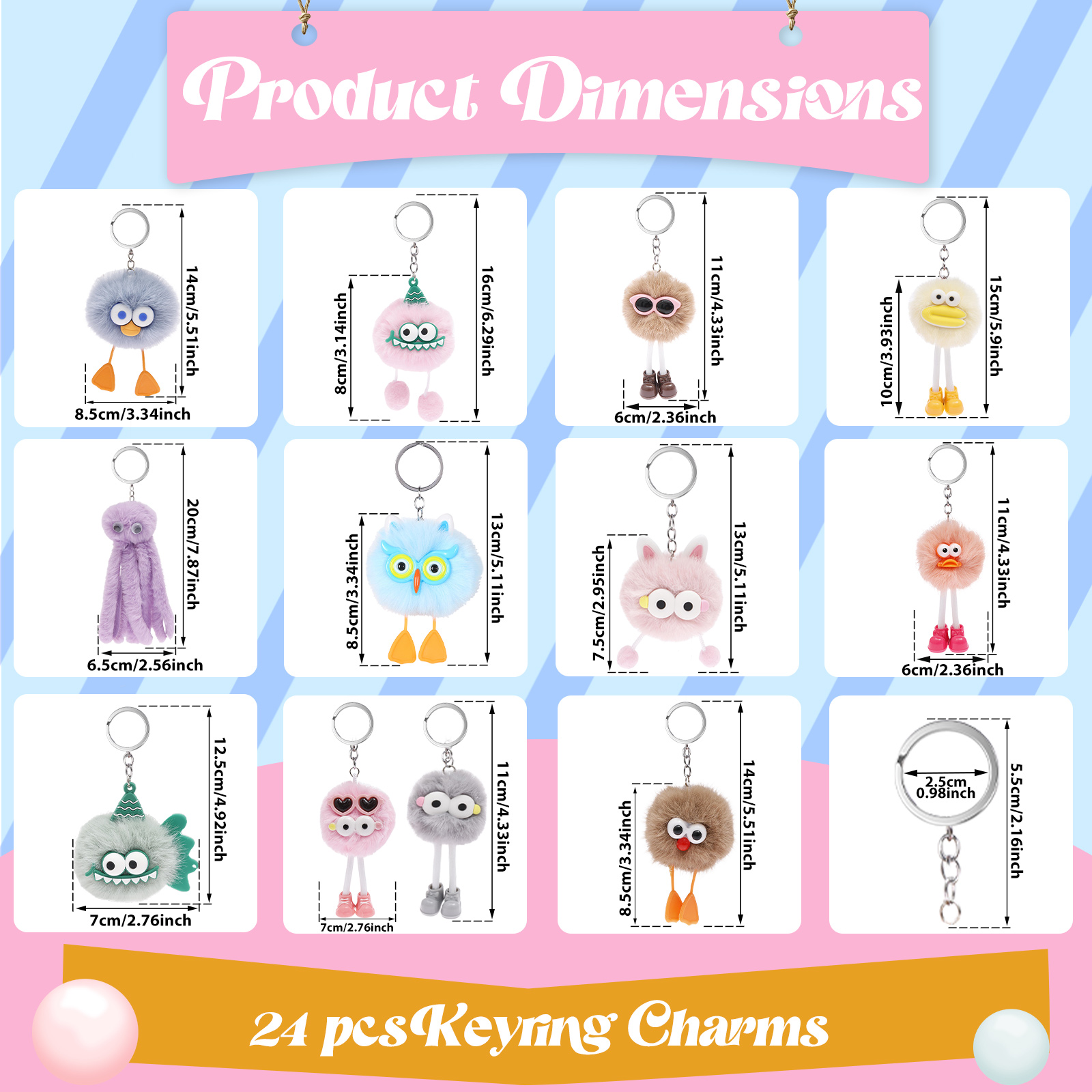 พวงกุญแจตุ๊กตาสัตว์ขนาดเล็ก 24 - Mini Backpack Purse บทวิจารณ์และราคา